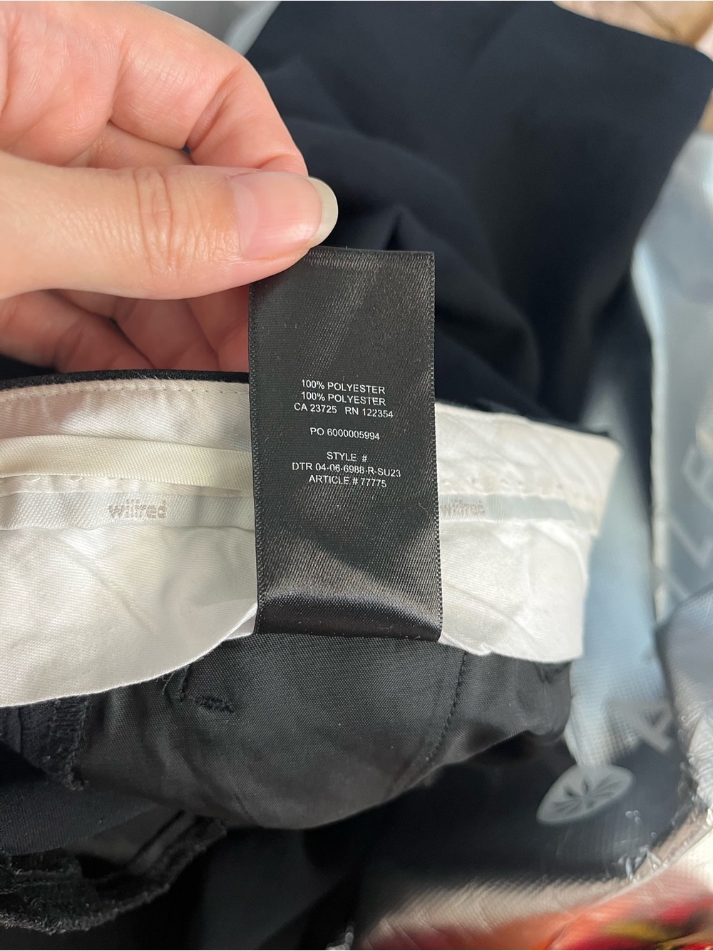 Wilfred Effortless Pants Crepette Regular - Picture 6 of 6